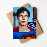 Superman Greeting card